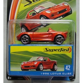 Matchbox SUPERFAST Burnt Orange 1996 Lotus Elise #42 1 of 15,000 Limited Edition 35TH Anniversary