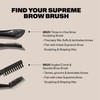 Morphe M620 Supreme Brow Dual-Ended Eyebrow Brush - Angled Comb