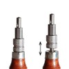 SEIWEI Leather Groover, Adjustable Stitching Groover Crease Edge Skiving Leather