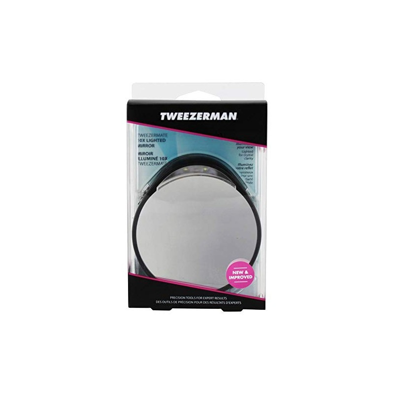 Tweezerman LTD 10x Lighted Mirror