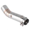KIMISS Stainless Steel Motorcycle Exhaust Centre Pipe Link Connect for