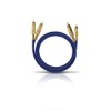 Oehlbach NF 1 stereo audio cable RCA Blue