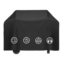 Barbecue Gas Grill Tarpaulin, Grill Cover, BBQ Cover, Gas Grill, Weatherproof, Waterproof, Dustproof, Grill Protection, Grill Covers, 165 x 61 x 112 cm