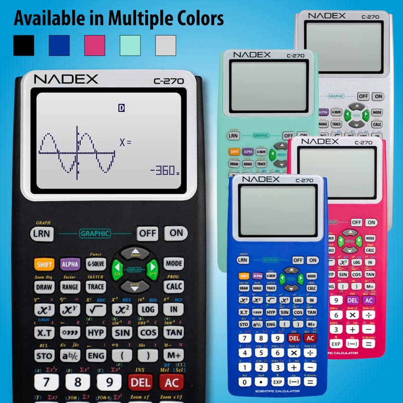 Scientific Calculator with Graph Functions for College and High School