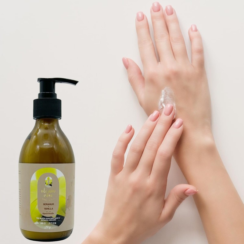 OLEUM VITAE Body Lotion. Crema Corporal Con Aceite Esencial De