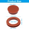 LifCratms 2 Set 2 Inch Silicone Patio Table Umbrella Hole