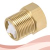 MECCANIXITY Brass Check Valve, G3/4 Male Female Thread 30x33mm Outward