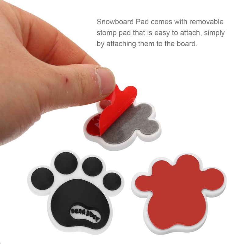 iplusmile Snowboard Deck Pad Snowboard Deck Pad Snowboard Anti-Slip Paw