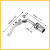 BULLSPANN Quick Release Bicycle Seatpost Clamp, Saddle Lever, Quick Seat