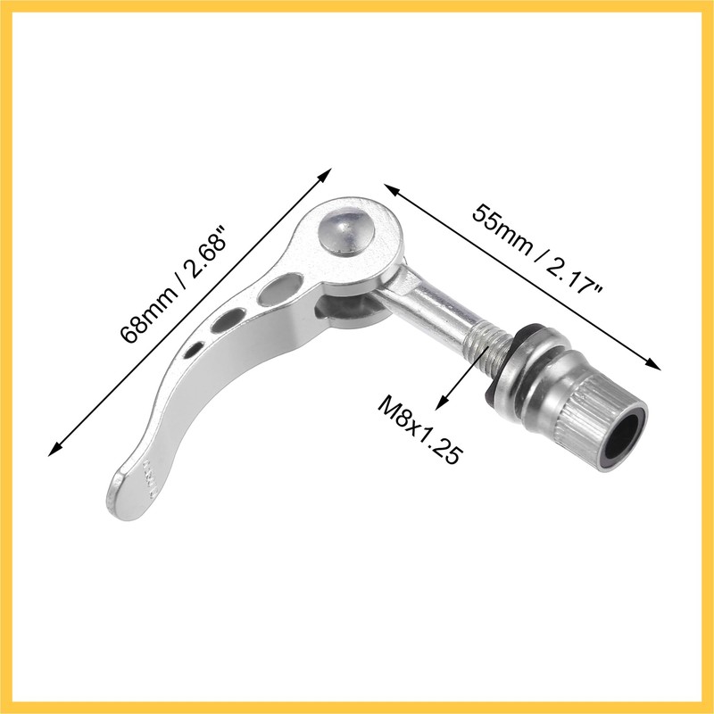 BULLSPANN Quick Release Bicycle Seatpost Clamp, Saddle Lever, Quick Seat