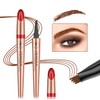Anifer Liquid Microblading Dark Brown Eyebrow Pencil. - Waterproof, Long-Lasting,