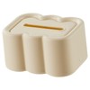 ANKROYU Wall Mounted Tissue Box Spring Press Type Plastic Stylish