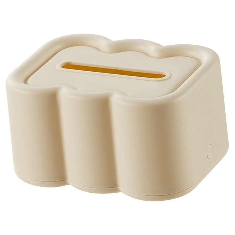 ANKROYU Wall Mounted Tissue Box Spring Press Type Plastic Stylish