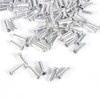 100PCS 100PCS Aluminum Alloy Brake Cable Tips Crimps Derailleur Shifting