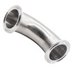 Aienxn 2PCS 1.5" Tube OD 304 Stainless Steel Sanitary Ferrule