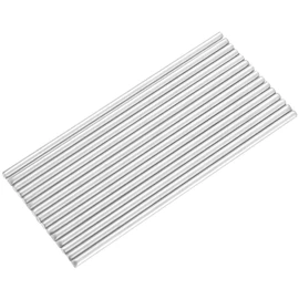 Pack of 15 Round Steel 3 mm x 100 mm, Metal Rod, Stainless Steel Rod, Stainless Steel Rod, Stainless Steel Rods, 3 mm, Bar Steel, Stainless Steel Round Bar for DIY, Model Garden (100 mm)