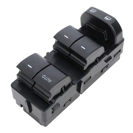 Driver Side Power Master Window Switch Front Left Fits For CROWN VICTORIA 2009-2012 Power Window Master Switch Black 8E5Z-14529-AA