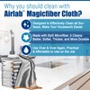 Streak Free Miracle Cleaning Cloth Silver Microfiber Cloths Lint Free