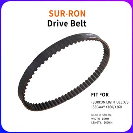 Woodniu Racein Primary Drive Belt 560-8M,Motorcycle Original Belt Rubber for Surron Light Bee X S and Segway X260 X160,Sur Ron Accessories, Sur-Ron Electric Dirt Bike Parts