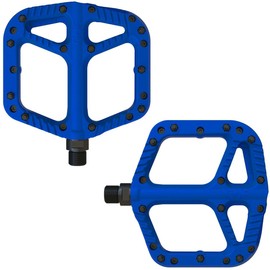 OneUp Components Composite Flat MTB Pedals - Blue/Lightweight Nylon Fibreglass Mountain Biking Bike Trail Off Road Pin Dirt Jump Enduro Cycling Cycle Downhill Grip Riding Ride Platform Part 9/16