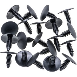 Rexka 20pcs Fender Liner Retainer Clips 6506293AA Compatible with Jeep Wrangler Grand Cherokee Commander Dodge RAM