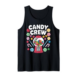 Candy Squad Candy Crew Decorations Sweetie Candy Land Tank Top