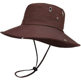 Sufedffd Unisex Adult Cycling Helmet Fashion Novel Breathable Sun Protection Head Protection Bicycle Helmet Hat (Brown)