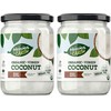 Heaven & Earth Organic Unrefined Virgin Coconut Oil, (2 Pack)