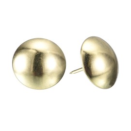 uxcell Upholstery Tacks Nail Pins Furniture, 30Pcs 30x30mm Thumb Tack Pins Assortment Kit Carbon Steel for Home Sofa DIY Decorative Nail Heads Nails, Gold