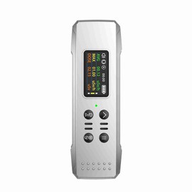 Portable Nuclear Radiation Detector Handheld Geiger Counter 0.96inch TFT Display X-rays γ-rays β-rays Detecting Tool Real-time Average Cumulative Dose Alarm Household Radioactive Tester