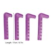 2Pair Ice Skate Guards Hockey Shoe Blade Cover Adjustable Silicone