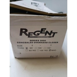 Overhead Door REGENT HARDWARE OverHead Concealed Door Closer Series 3000 Type 90° NHO