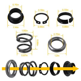 Upgraded Steering Column Upper Bearing Kit Set for 1992-2003 F-150 F250 F350 Repl.#F4DZ-3517-A, F4DZ3517A