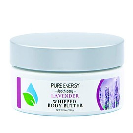 Carved Solutions Pure Energy Apothecary Whipped Body Butter, Lavender, 8 Ounce