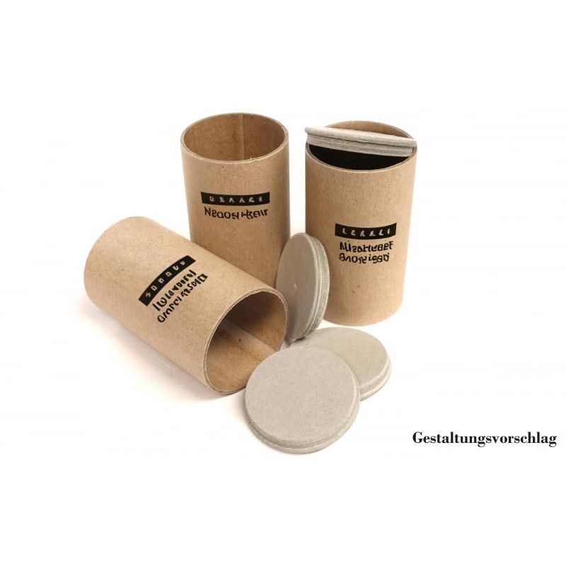 Werth-Metall 61 mm cardboard sleeve, cardboard box, 61 x 65