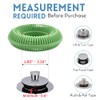 Hair Catcher for Shower Drain & Bathtub – TubRing Pop-Up
