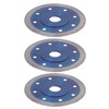 3Pcs Diamond Saw Blades Tile Ceramic Porcelain Marble Cutting Disc