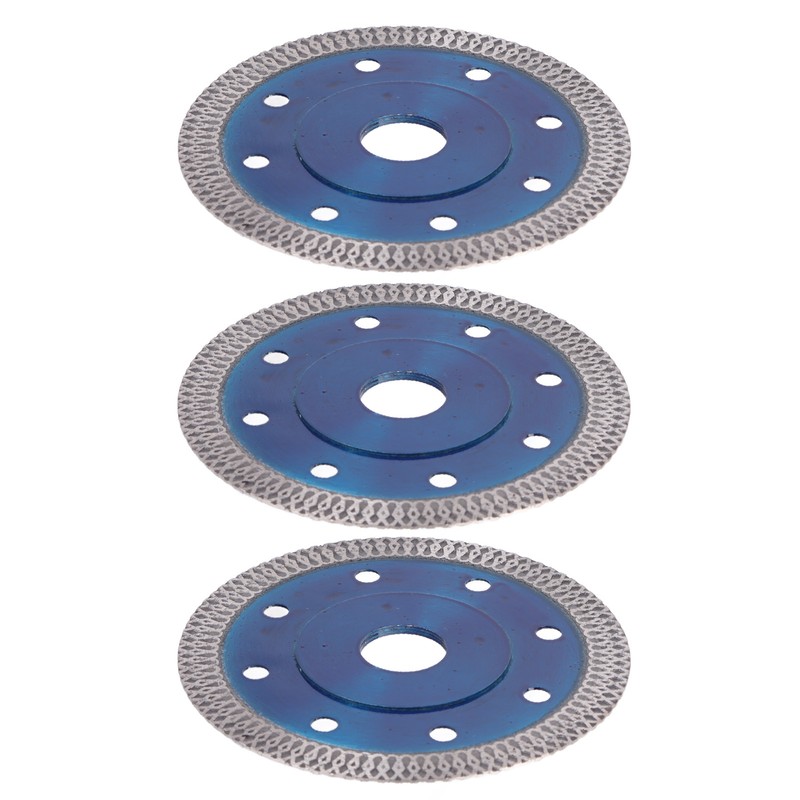 3Pcs Diamond Saw Blades Tile Ceramic Porcelain Marble Cutting Disc