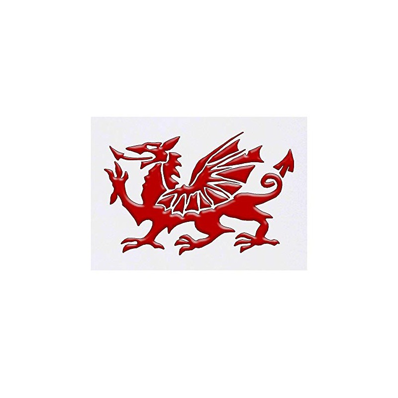 Azeeda Large 'Welsh Dragon' Temporary Tattoo (TO00041064)