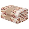 Sand Cloud Turkish Bath Towels for Bathroom, Set of 2