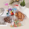 uxcell 100pcs Clear Treat Bags, 9.8" x 7.1" Valentines Cookie
