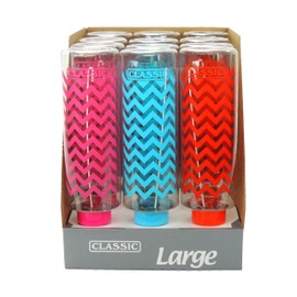 CLASSIC Small Animal Drinking Bottle 600ml Zig-Zag – Non-Leak, Twin-Ball Spout, Ideal for Rabbits, Guinea Pigs, Hamsters, and Small Pets