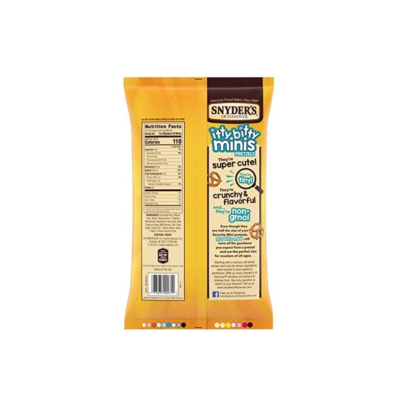 Snyder's Itty Bitty Mini Pretzels 12oz