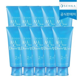 Senka All Clear Double Wash 120g x 10 / 센카 올 클리어 더블 워시 120g 10개
