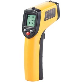 AGT Temperature Measuring Device Non-Contact Infrared Digital Thermometer with Laser Pointer / -50 to +380 °C