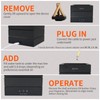 Aozale Campfire Flame Fire Diffuser, Bonfire Aromatherapy Essential Oil Diffuser,