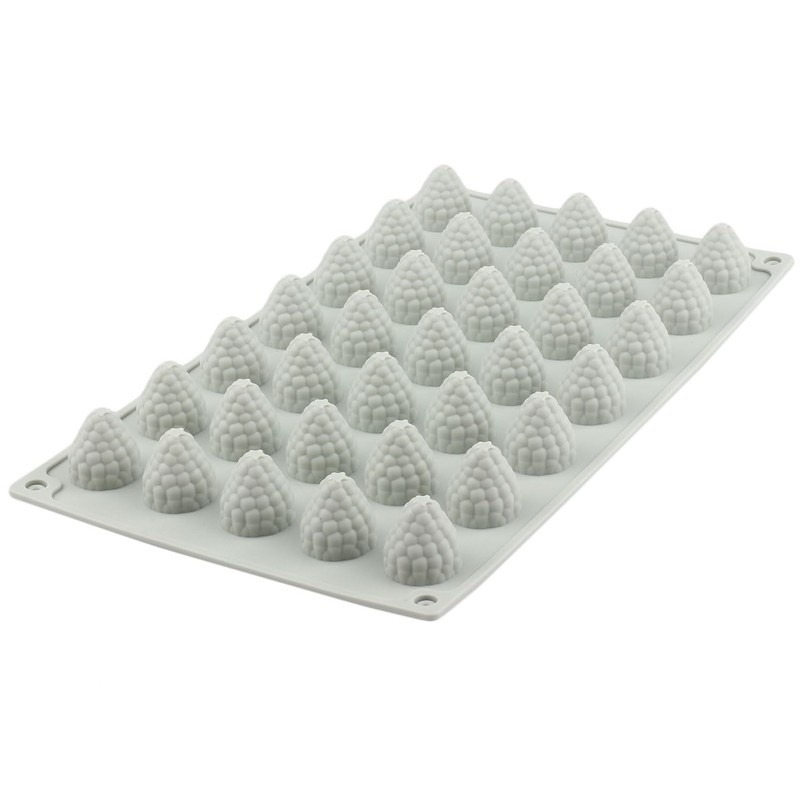 AIBOYA 35 Cavity Raspberry Silicone Candy Molds