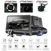 Car HD Dash Cam, Baceyong 4'' Rearview Reversing Vedio Camera