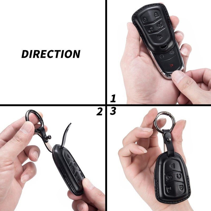 BFDDPPM Smart Key Fob Case Cover Compatible with Land Rover