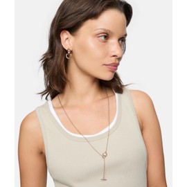 Liebeskind Berlin Stud Earrings 2.5 cm Stainless Steel, Stainless Steel, No Gemstone